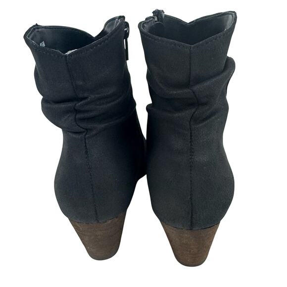 BELLA VITA HELENA SLOUCHY BLOCK HEEL ANKLE BOOTIES IN‎ BLACK NWOB SIZE 8.5M - Picture 5 of 11